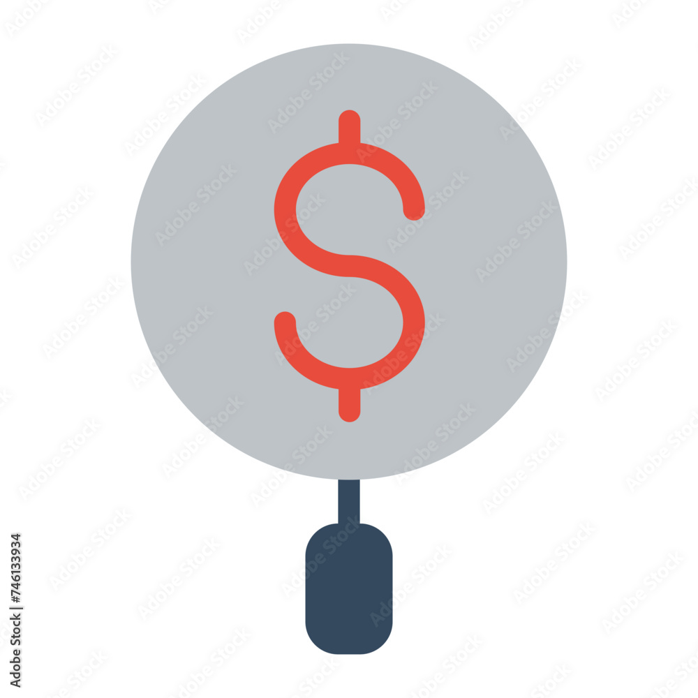 This is the Find icon from the Finance icon collection with an Color style This is the Find icon from the Finance icon collection with an Color style