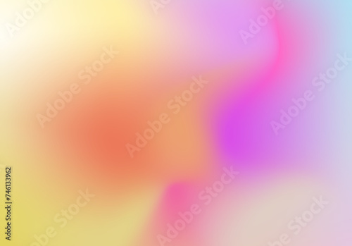 Abstract colorful background with lines. Vibrant gradient trendy colors. (ID: 746133962)
