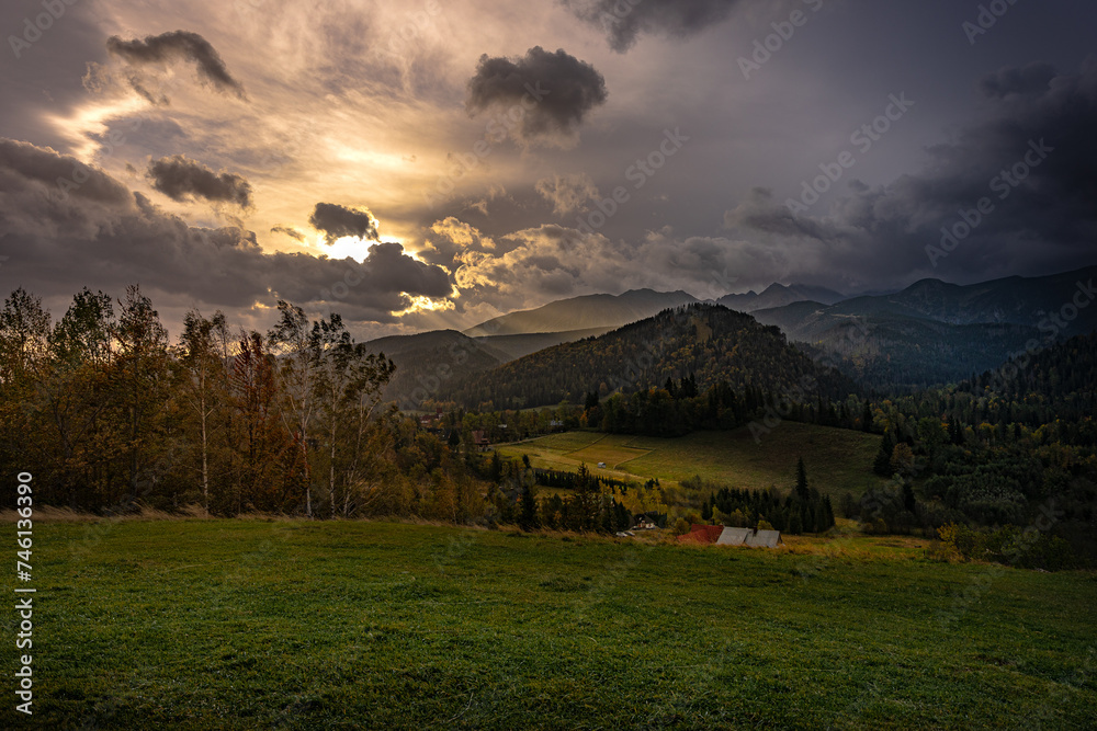 Zakopane Antałówka widok na Nosal