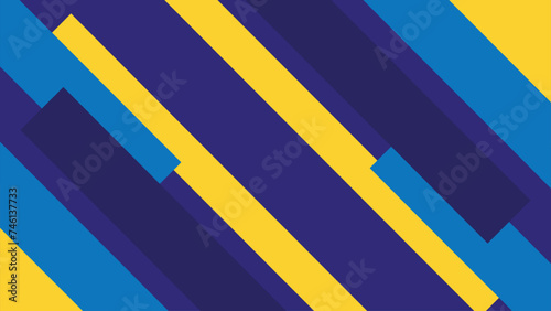 blue and yellow striped background