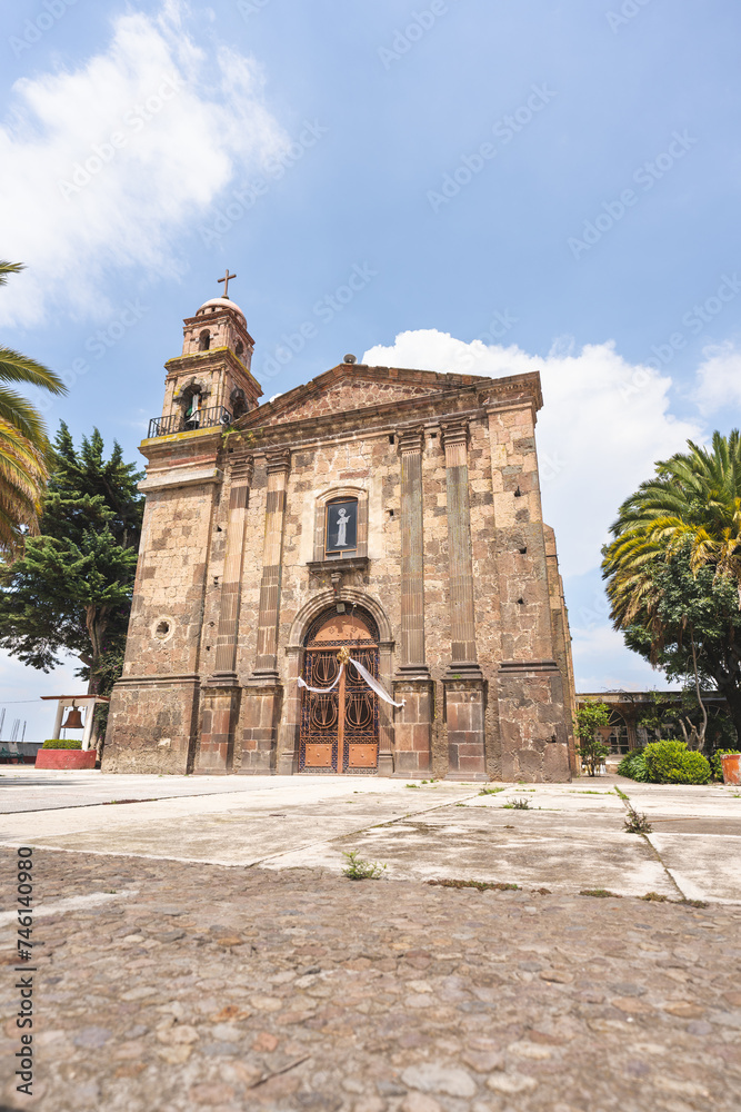 Fototapeta premium Church San Francisco Putla in Tenango del Valle