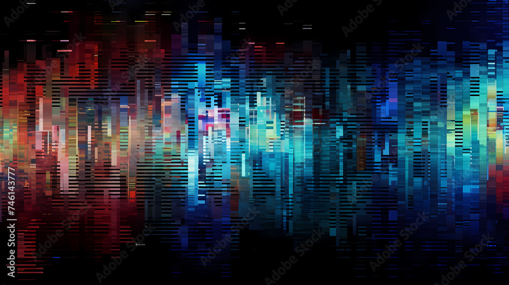 Failure point matrix code texture background