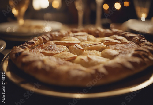 It is a French tradition to serve galette de roi for dinner