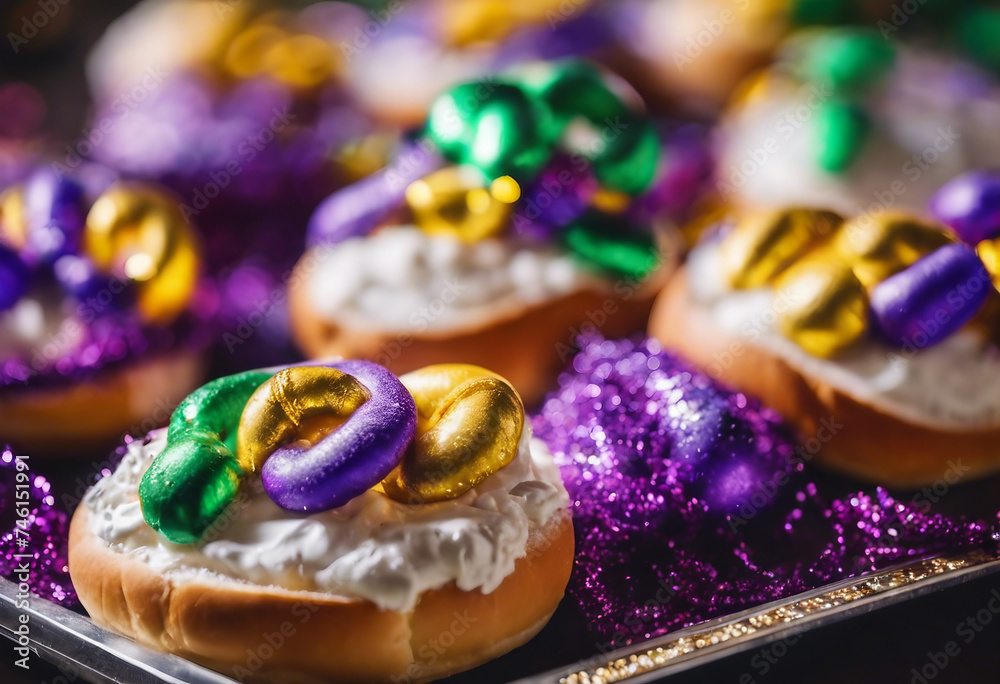 Semlor are traditional food for Mardi Gras