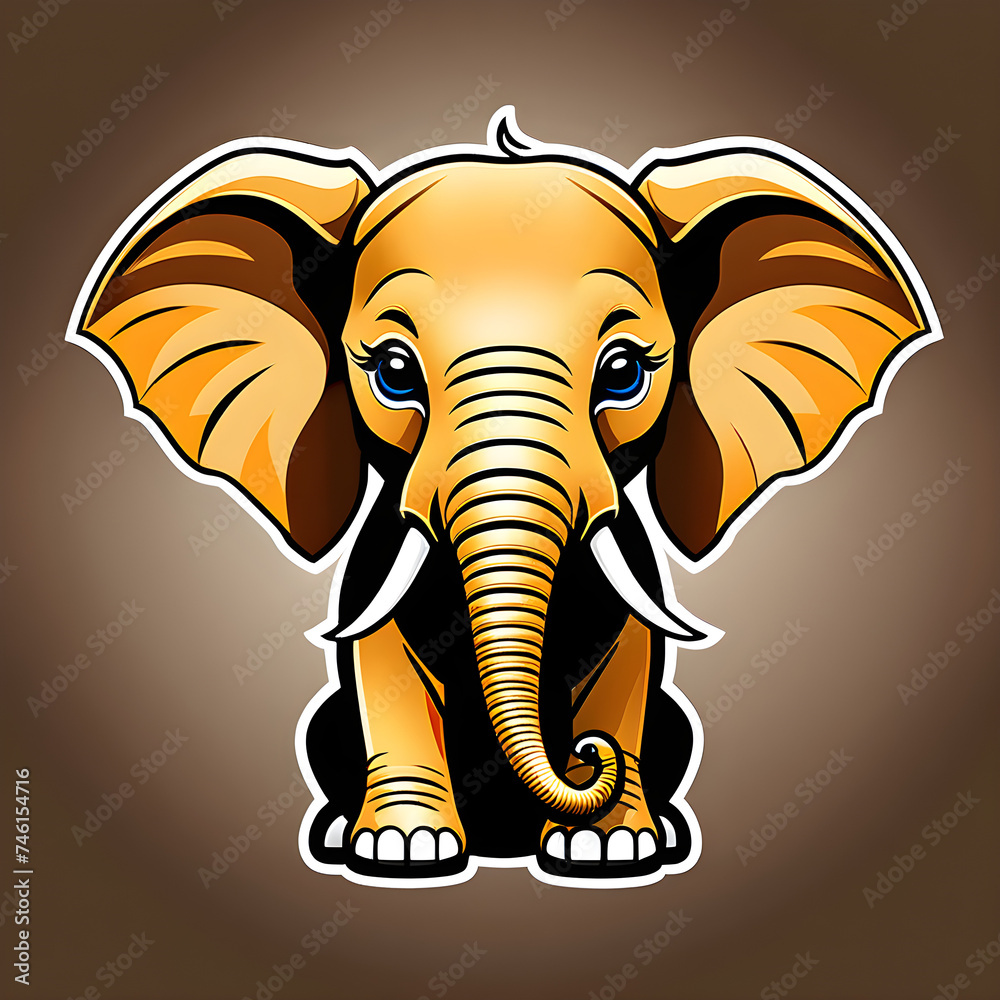 Marvels of Innocence: Exploring the Charismatic Expressions of Cute Baby Elephants.(Generative AI) Marvels of Innocence: Exploring the Charismatic Expressions of Cute Baby Elephants.(Generative AI)