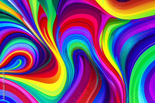 abstract colorful background  generative ai