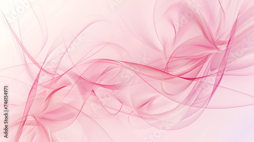 pink abstract wavy background