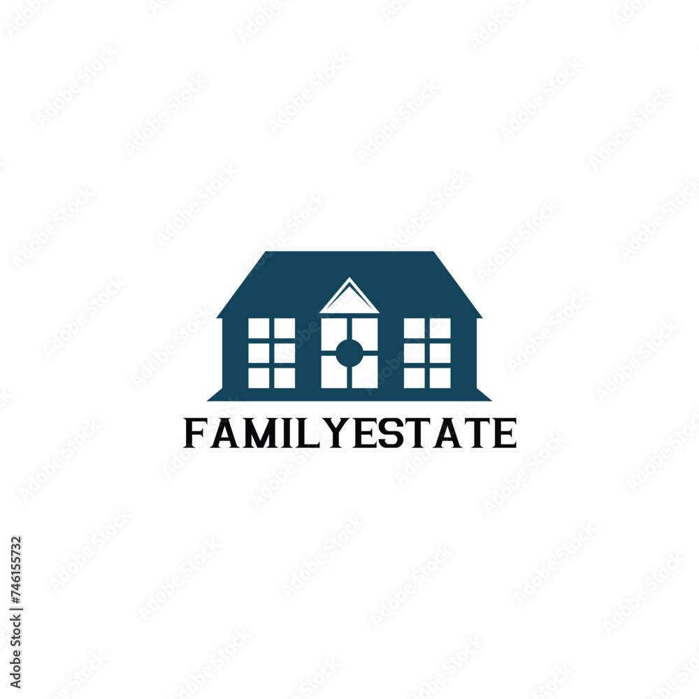 real estate logo, Apartment simple logo design inspiration