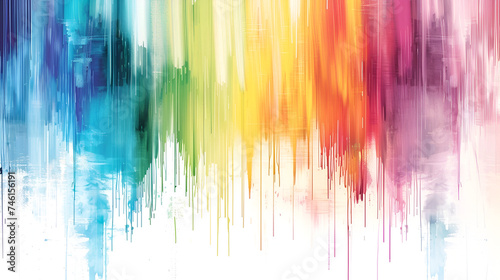 colorful abstract pattern on white background