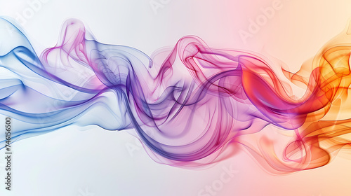 colorful abstract smoke background