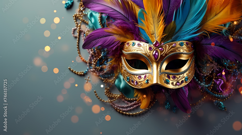 Venetian masquerade mask, carnival mask