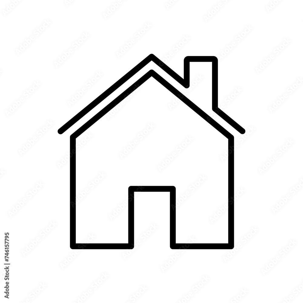House icon vector. Home icon vector House icon vector. Home icon vector