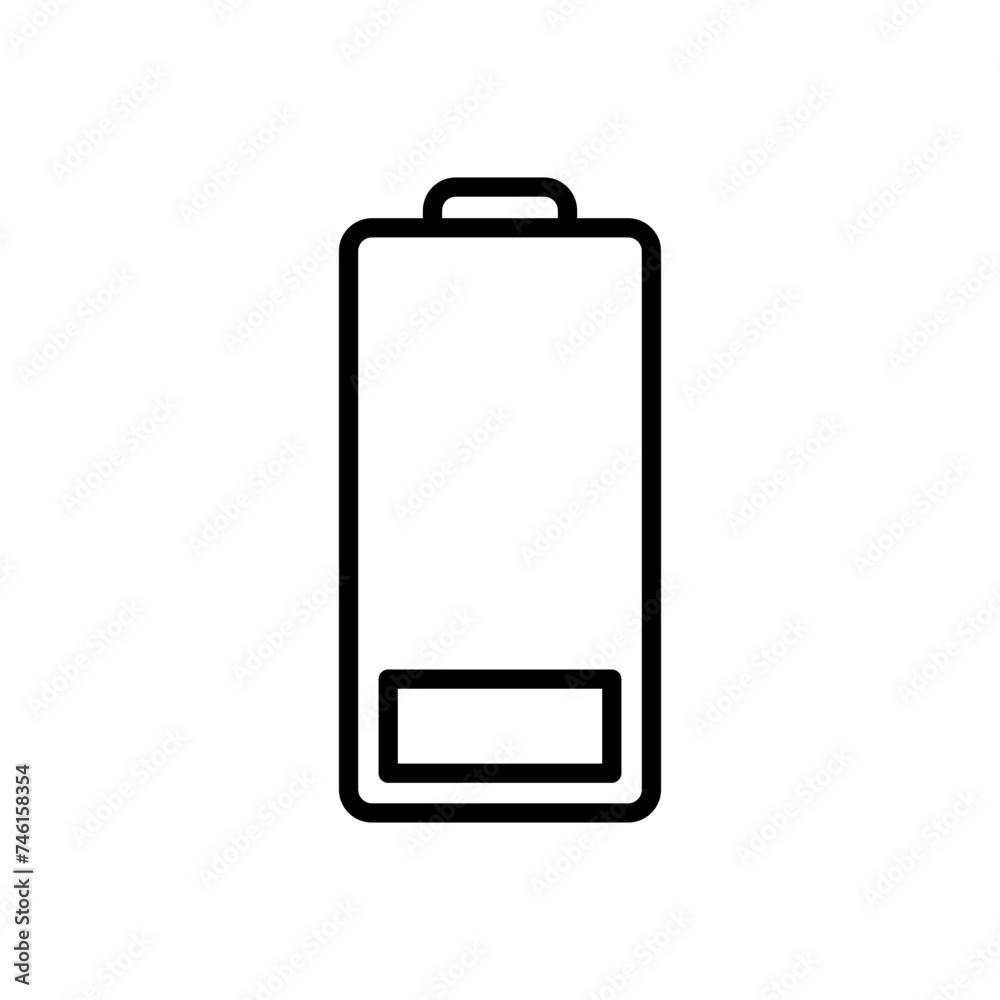 Battery vector icon. battery charge level. battery Charging icon Battery vector icon. battery charge level. battery Charging icon