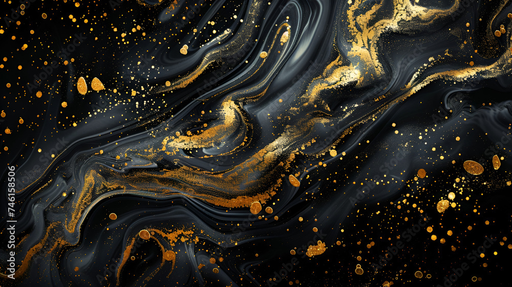 business card background, black with gold abstract wave background business card background, black with gold abstract wave background