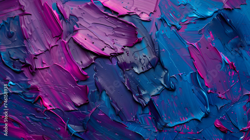 purple blue oil background
