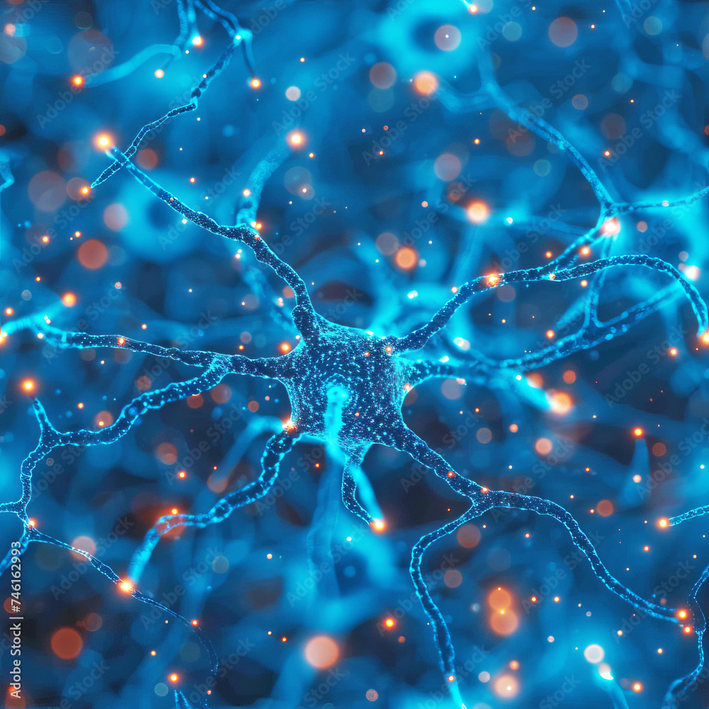neural network, biology lab science, as seamless tile pattern, ai generated neural network, biology lab science, as seamless tile pattern, ai generated