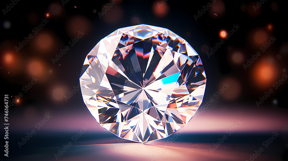 Fototapeta premium Beautiful diamond background