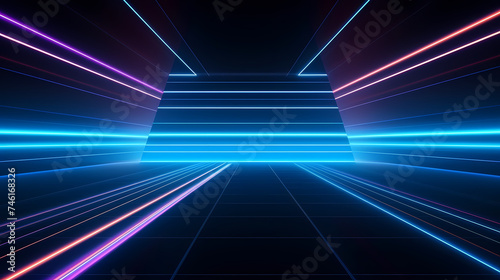 Dark mesh on background, big data and cybersecurity