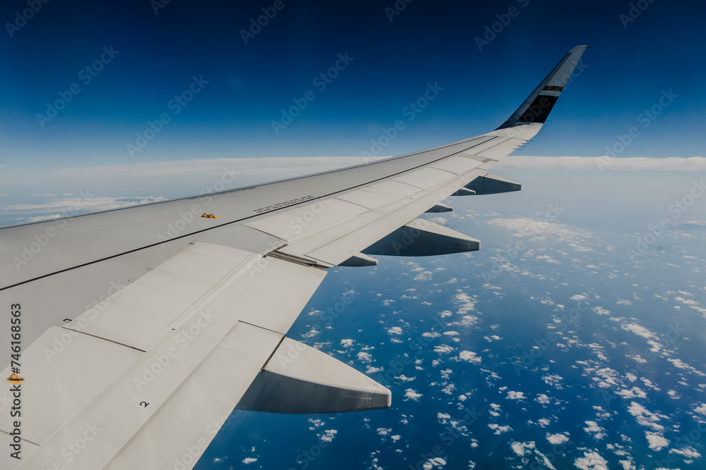 View from window of plane. View from window of plane.