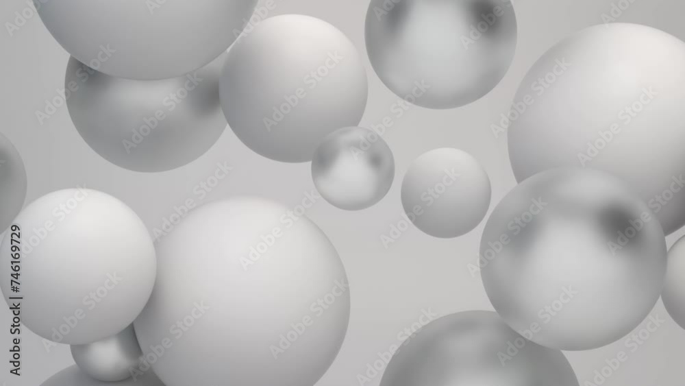 Colorful Floating Balls 4k Animation Colorful Floating Balls 4k Animation