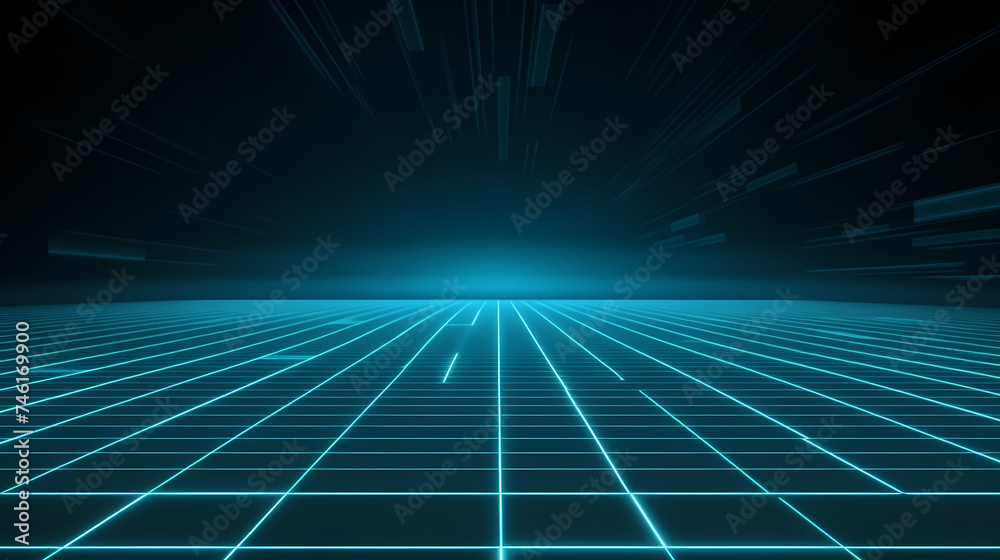 Cyberspace grid background, blockchain and abstract technology background Cyberspace grid background, blockchain and abstract technology background