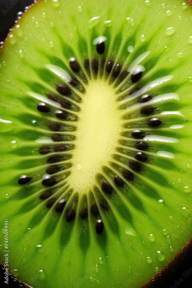 Green, Fruits, Kiwi: Juicy Seed of Healthy Refreshment on Textured Background Green, Fruits, Kiwi: Juicy Seed of Healthy Refreshment on Textured Background