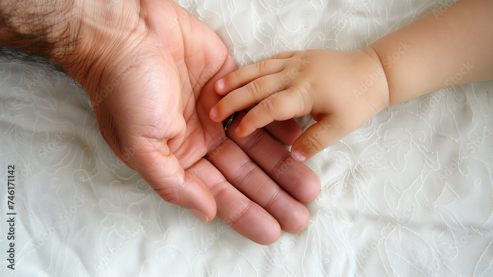 A Gentle Embrace: Father and Infant Bonding A Gentle Embrace: Father and Infant Bonding