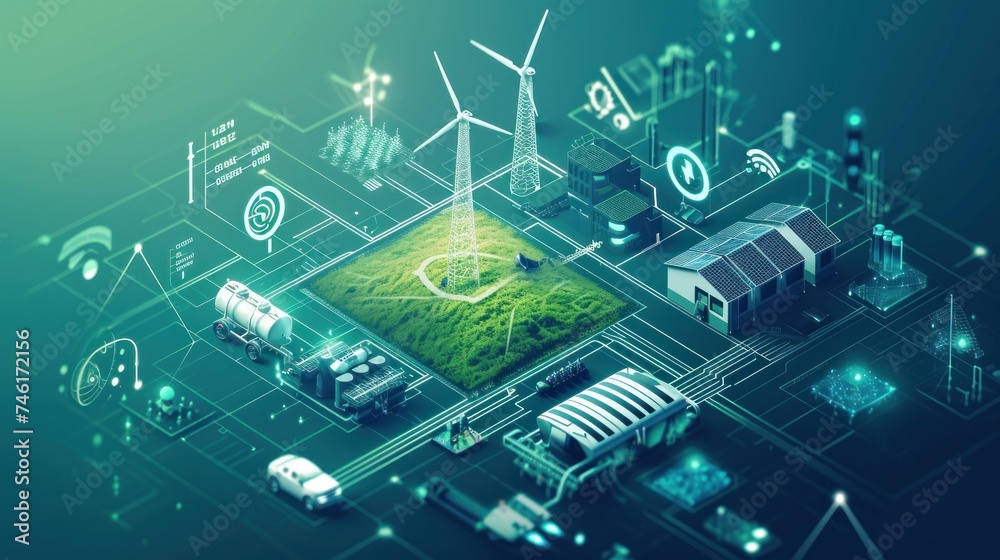 Hydrogen energy isometric flowchart Hydrogen energy isometric flowchart