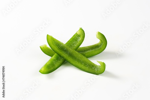 Green pepper slices
