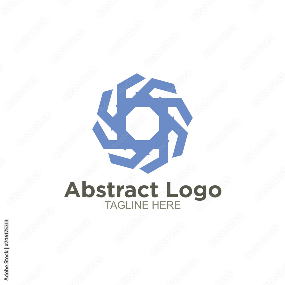 Fototapeta premium Abstract logo design element