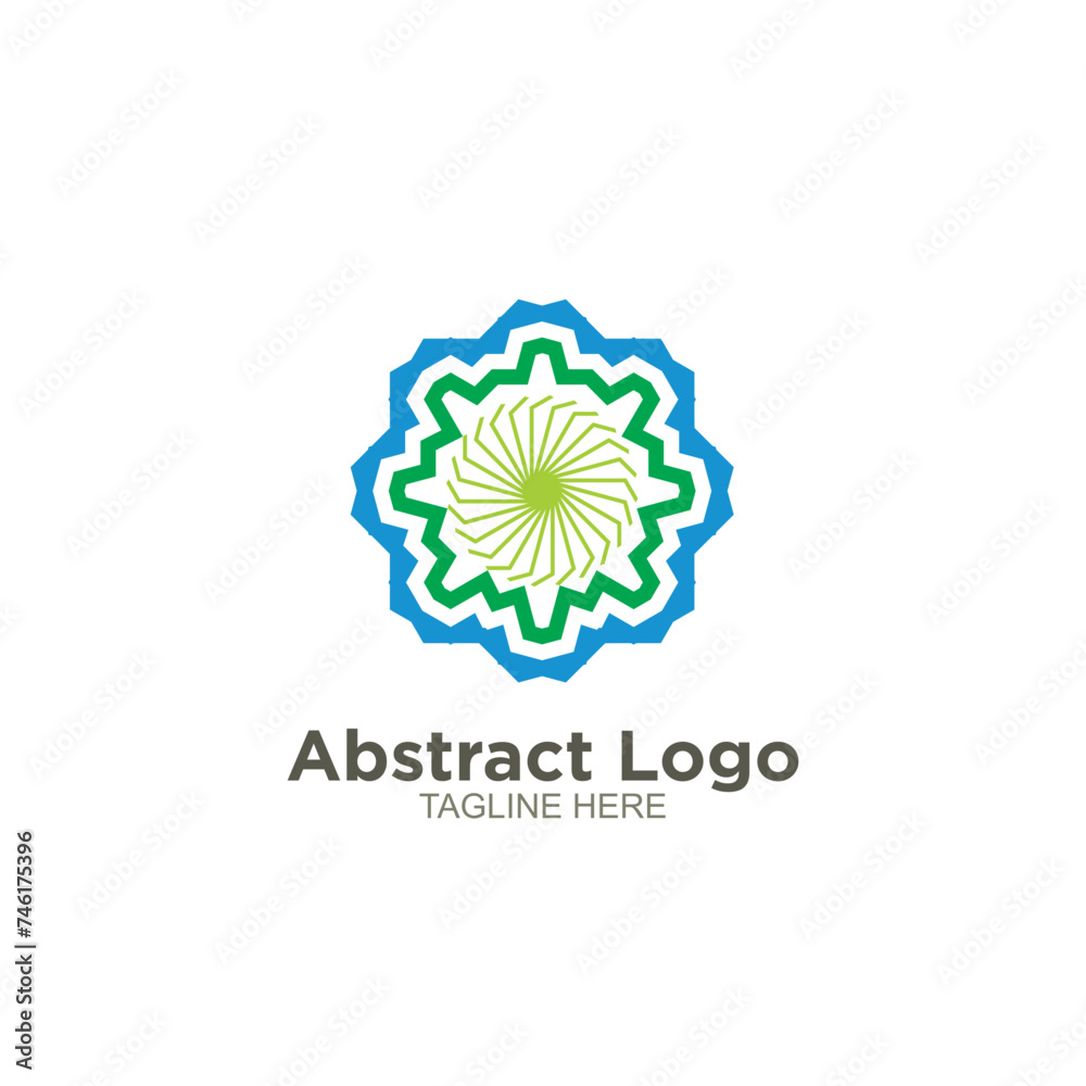 Fototapeta premium Company logo abstract