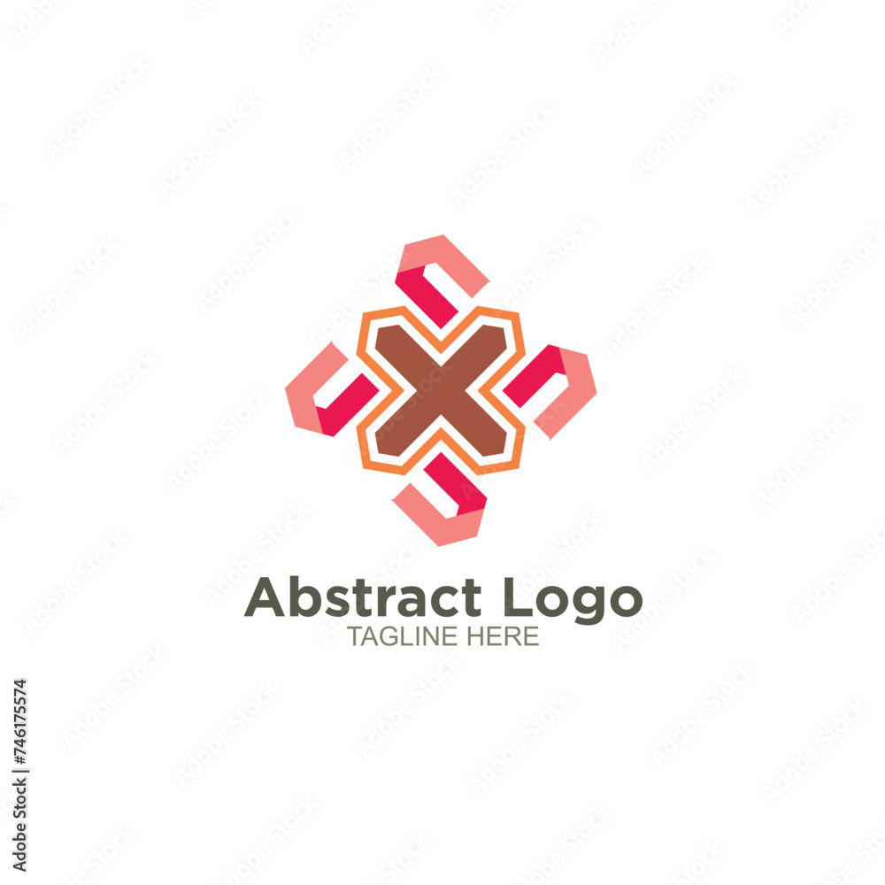 Obraz premium Abstract logo design element