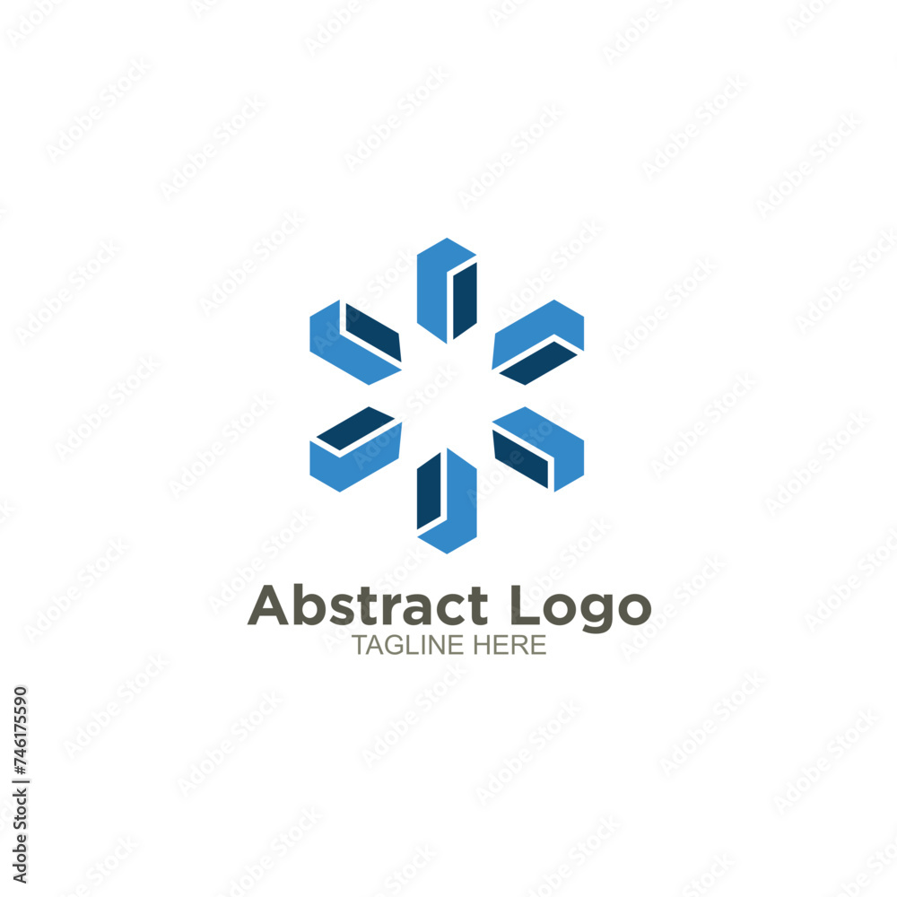 Obraz premium Abstract business logo design