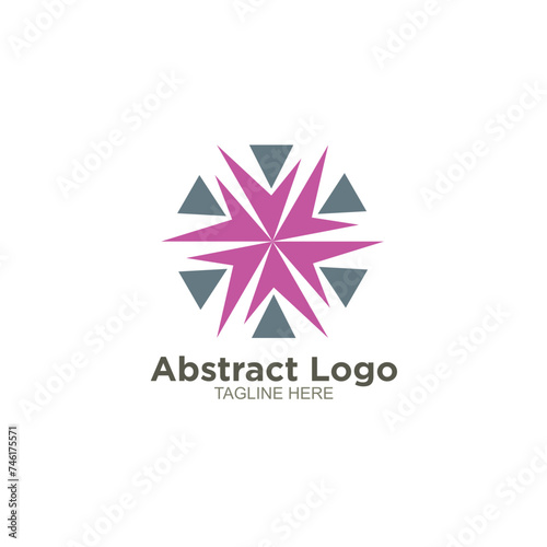 Abstract logo design element