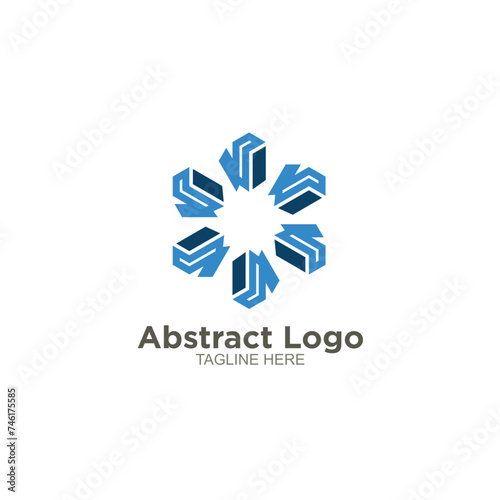 Abstract logo design element