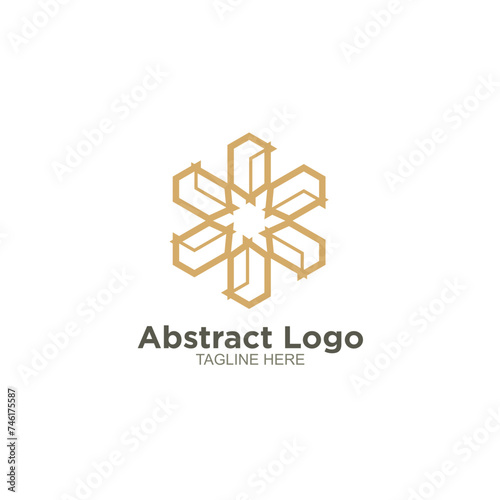 Abstract logo design element