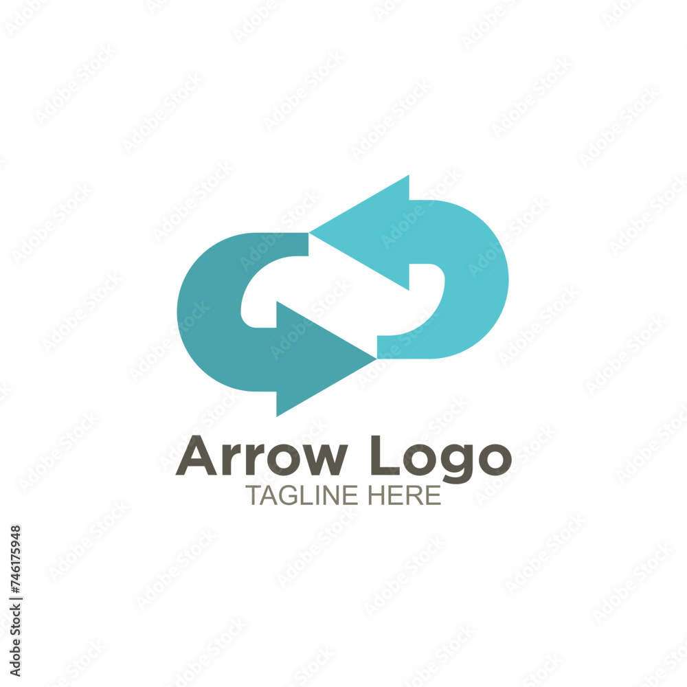 Arrow business logo design Arrow business logo design