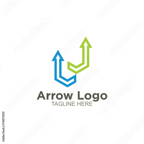 Arrow business logo design