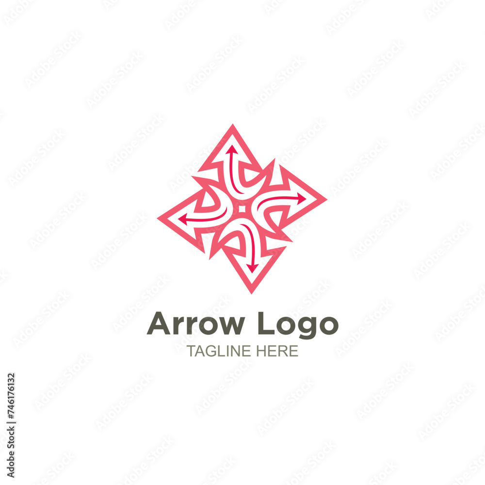 Arrow logo company design Arrow logo company design