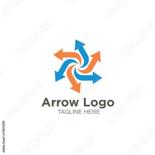 Arrow logo company design
