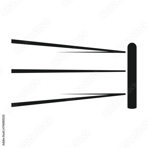 boxing ring icon vector