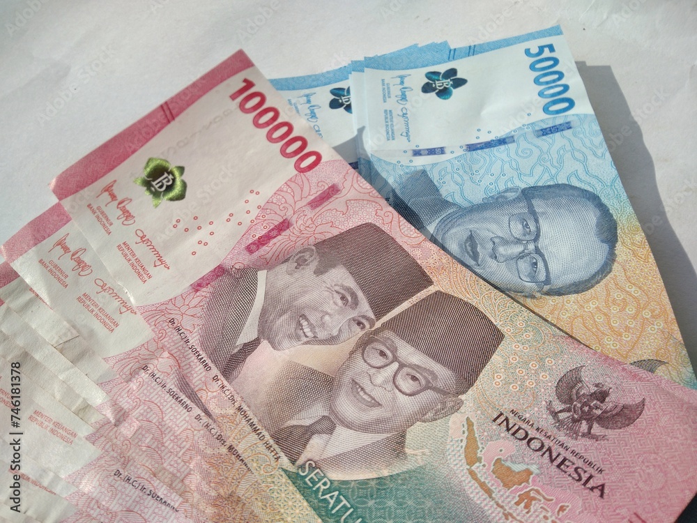 Obraz premium Indonesian currency or paper money.