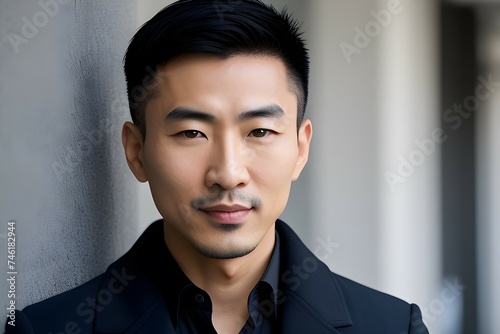 successful asian man