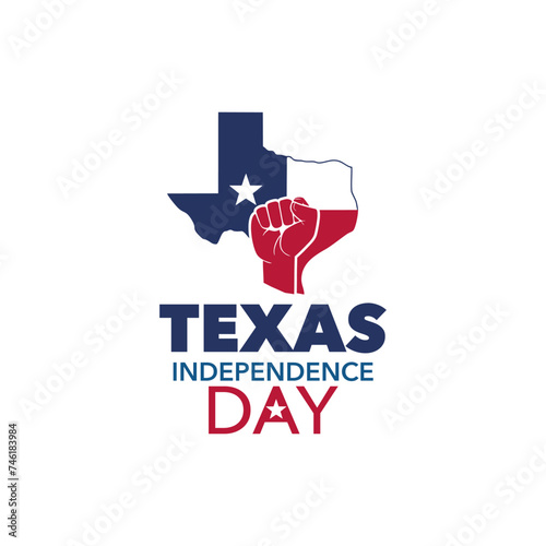 Texas Independence Day logo ,,