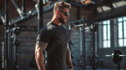 Background Whether youre hitting the weight room or attending a fitness cl this outfit showcases your sense of style while still allowing for full range of movement.