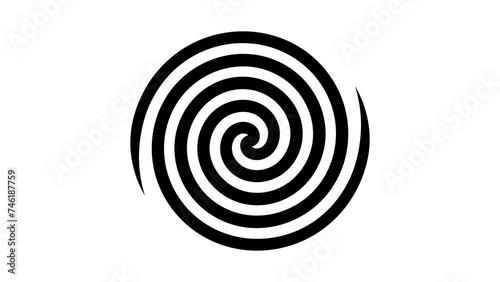 Takarangi Maori Double-Ended Spiral Symbol
