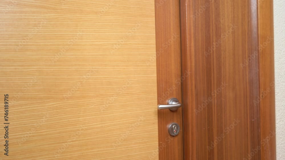 Happy man two dachshund dogs look out ajar door, hand gesture celebrating victory, success closing door in triumph Family fun with pet, teamwork, luck friendly prank Conspirators celebrate superiority Happy man two dachshund dogs look out ajar door, hand gesture celebrating victory, success closing door in triumph Family fun with pet, teamwork, luck friendly prank Conspirators celebrate superiority