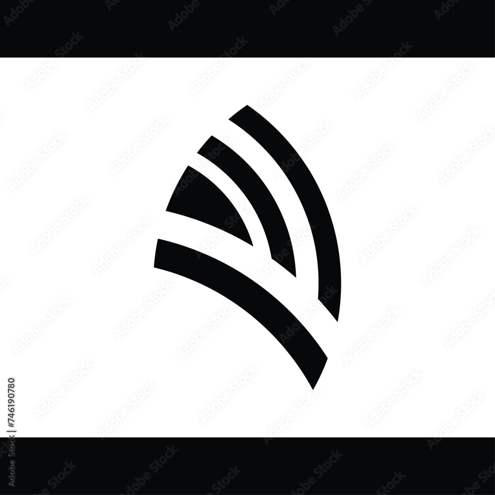 abstract circular logo monogram vector design. abstract circular logo monogram vector design.