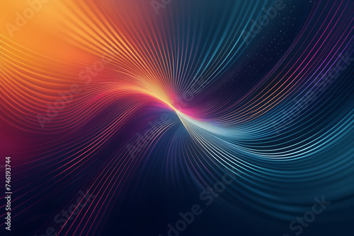 abstract background with ray