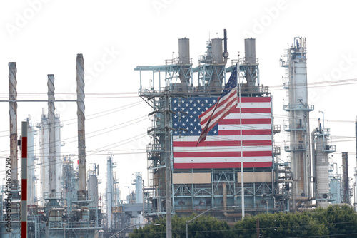 Oil Refinery in Carson California